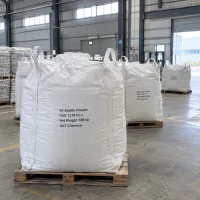 4A zeolite powder CAS 1318-02-1 in 600 kg FIBC ton bags on wooden pallets in warehouse