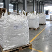 barium-hydroxide-monohydrate-cas-22326-55-2-ton-bags-dock Barium hydroxide monohydrate CAS 22326-55-2 in FIBC ton bags on pallets near warehouse loading dock