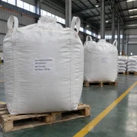 Hydroxyethyl cellulose CAS 9004-62-0 in 1000 kg FIBC ton bags on wooden pallets in warehouse